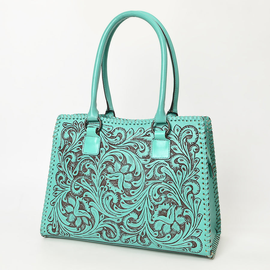 American Darling Tote Hand Tooled Genuine Leather Women Bag Western Handbag Purse | Travel Bags - Uhorse