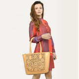 American Darling ADBGZ794A Hand Tooled Genuine Leather Women Bag Western Handbag Purse