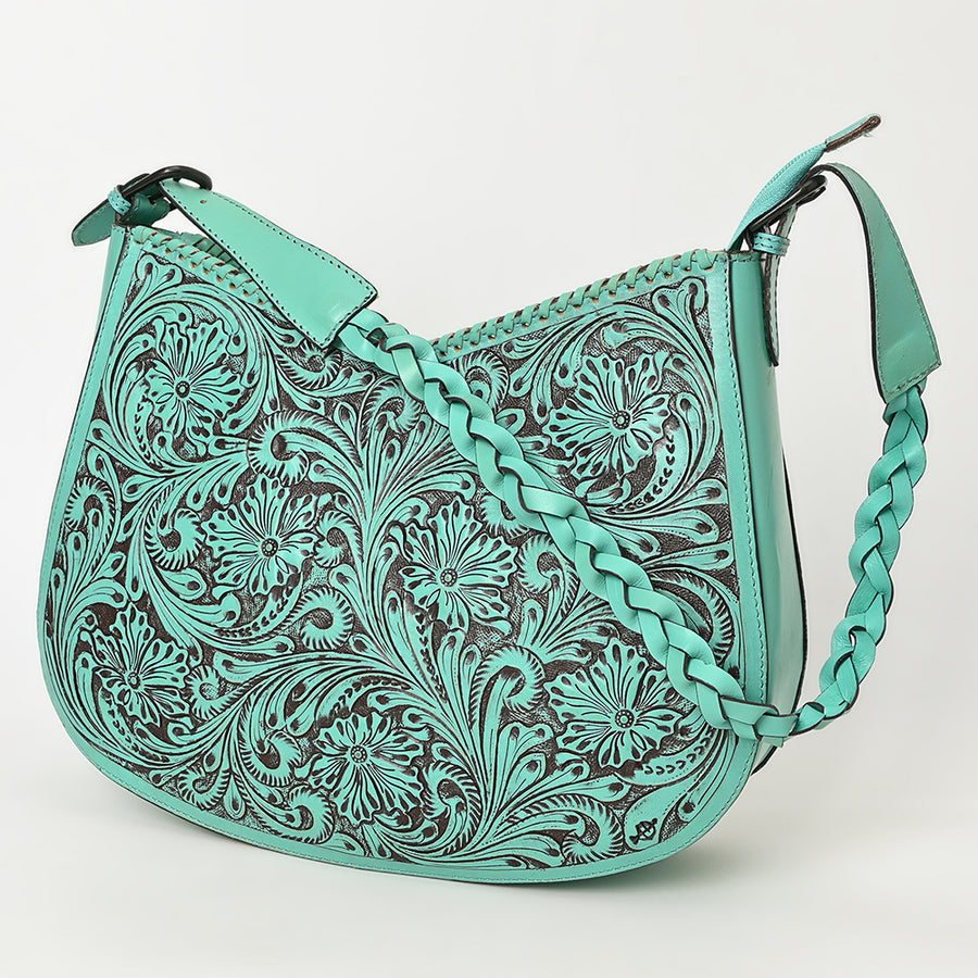 American Darling Hobo Hand Tooled Genuine Leather Western Women Bag | Handbag Purse Bags - Uhorse