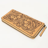 American Darling ADBGZ798A Clutch Hand Tooled Genuine Leather Women Bag Western Handbag Purse