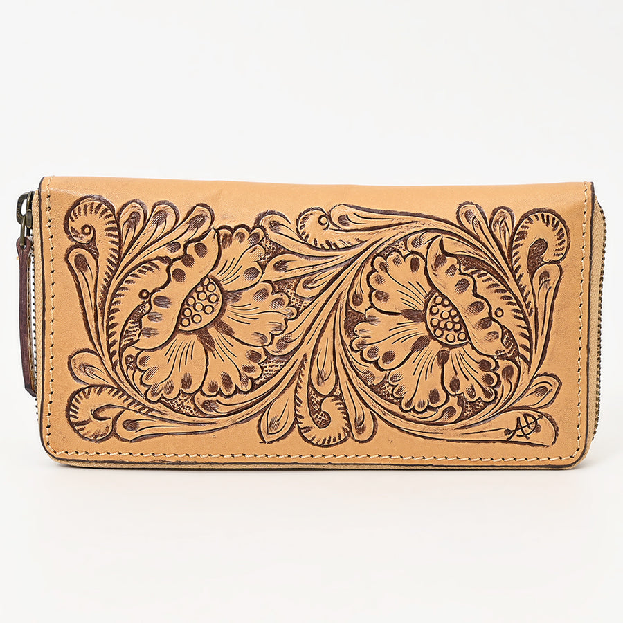 American Darling Clutch Hand Tooled Genuine Leather Western Women Bag Handbag Purse | Purses for Cute