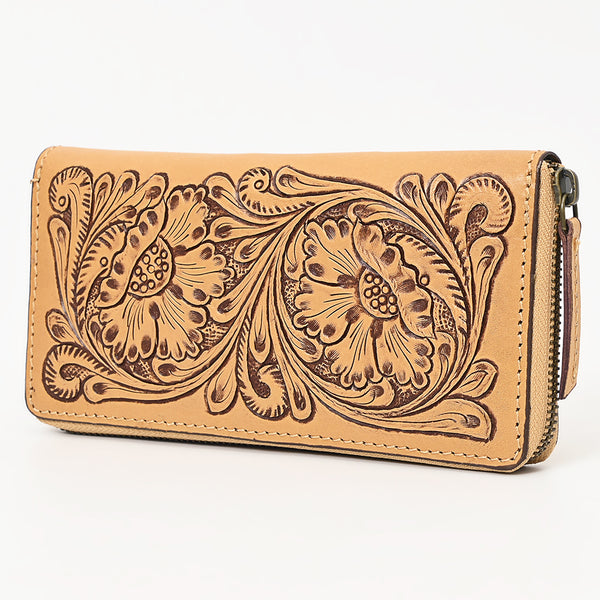 American Darling Clutch Hand Tooled Genuine Leather W. Women Bag by Hilason – Cowboy and equestrian accessories