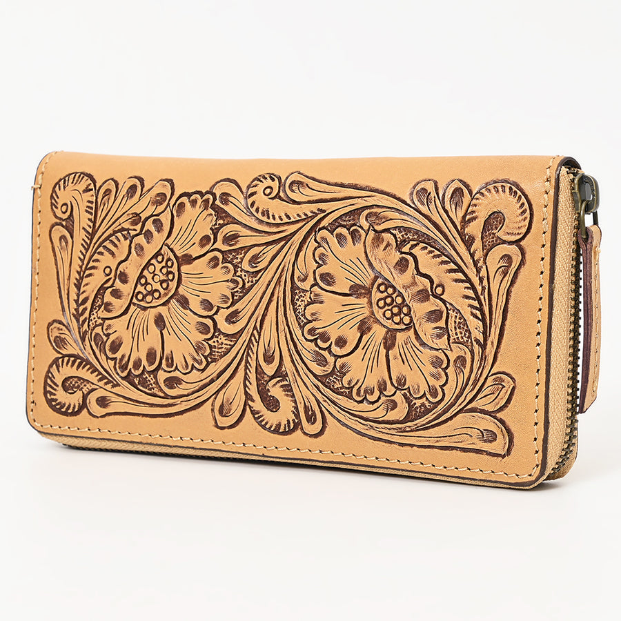 American Darling Clutch Hand Tooled Genuine Leather Western Women Bag Handbag Purse | Purses for Cute - Hilason