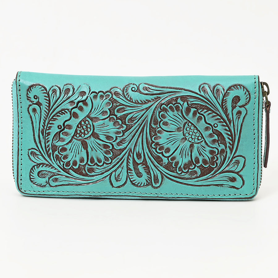 American Darling Clutch Hand Tooled Genuine Leather Western Women Bag Handbag Purse | Purses for Cute