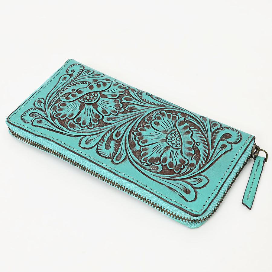American Darling Clutch Hand Tooled Genuine Leather Western Women Bag Handbag Purse | Purses for Cute