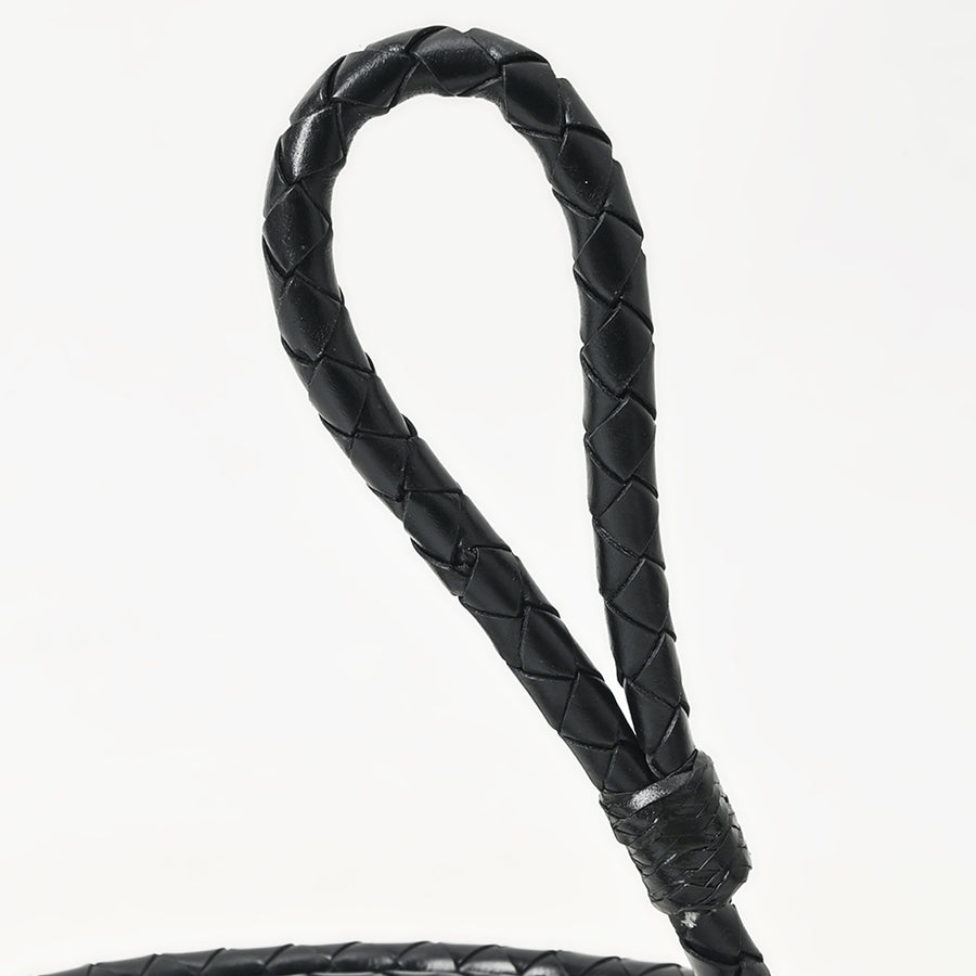 HILASON Braided Genuine Leather Dog Leash with Heavy Duty  Snap  Durable Professional Training Lead