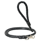 HILASON Western Dog Heavy Duty Black Leash American Genuine Leather Rope | Special Strong American Genuine Leather Rope Dog Leash | Rope Leashes for Dogs | Rope Dog Leash | Dog Rope Leash | Rope leash | Dog Leash Rope