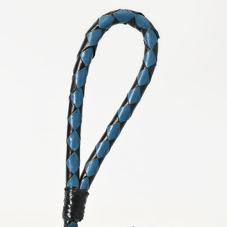 HILASON Braided Genuine Leather Dog Leash with Heavy Duty  Snap  Durable Professional Training Lead