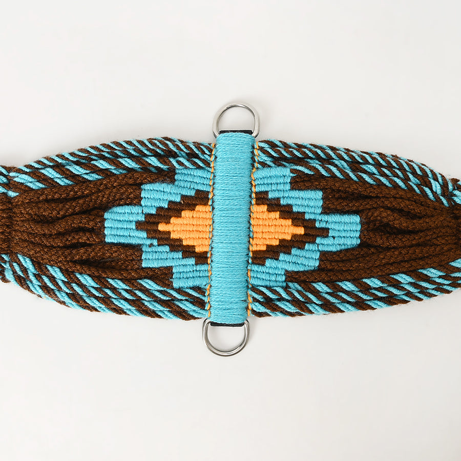 HILASON 36" Western Horse Wool Rope Girth | Cinch Strap for Horses Back Saddle