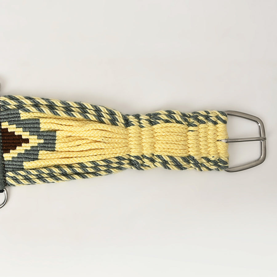 HILASON 36" Western Horse Wool Rope Girth | Cinch Strap for Horses Back Saddle