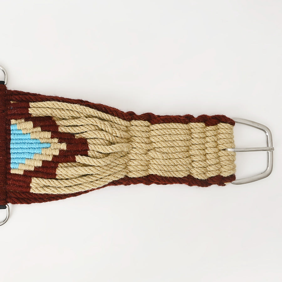 HILASON 36" Western Horse Wool Rope Girth | Cinch Strap for Horses Back Saddle