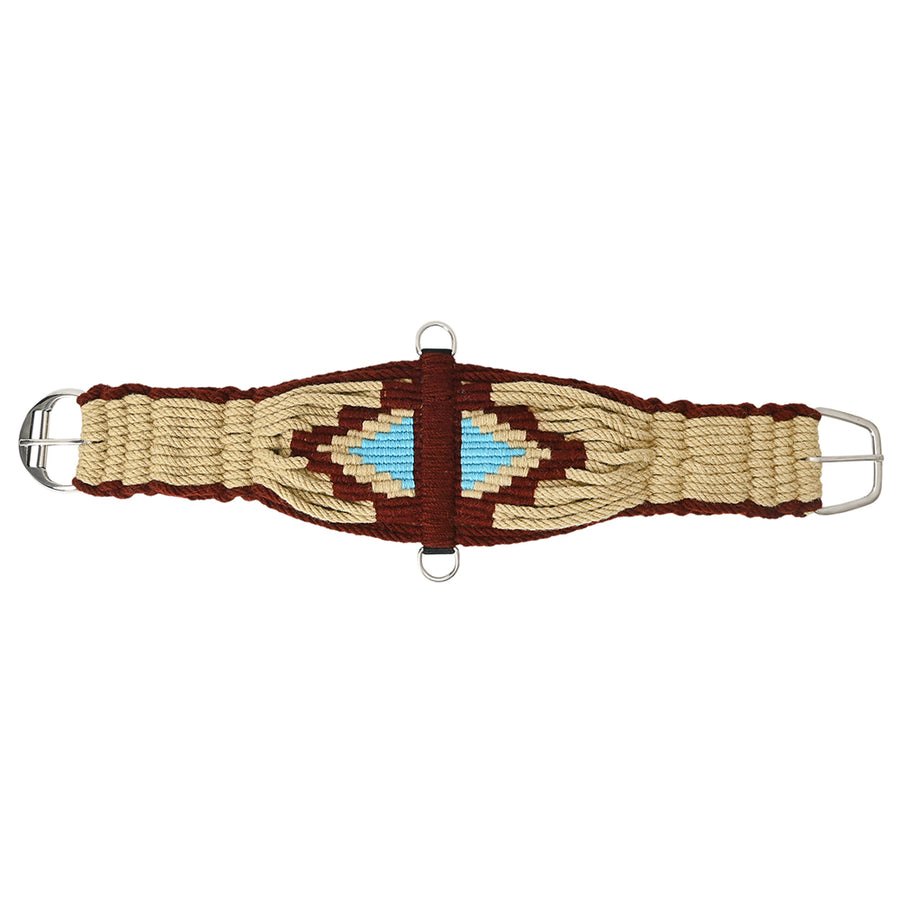 36" HILASON Western Horse Wool Rope Girth Red - Uhorse