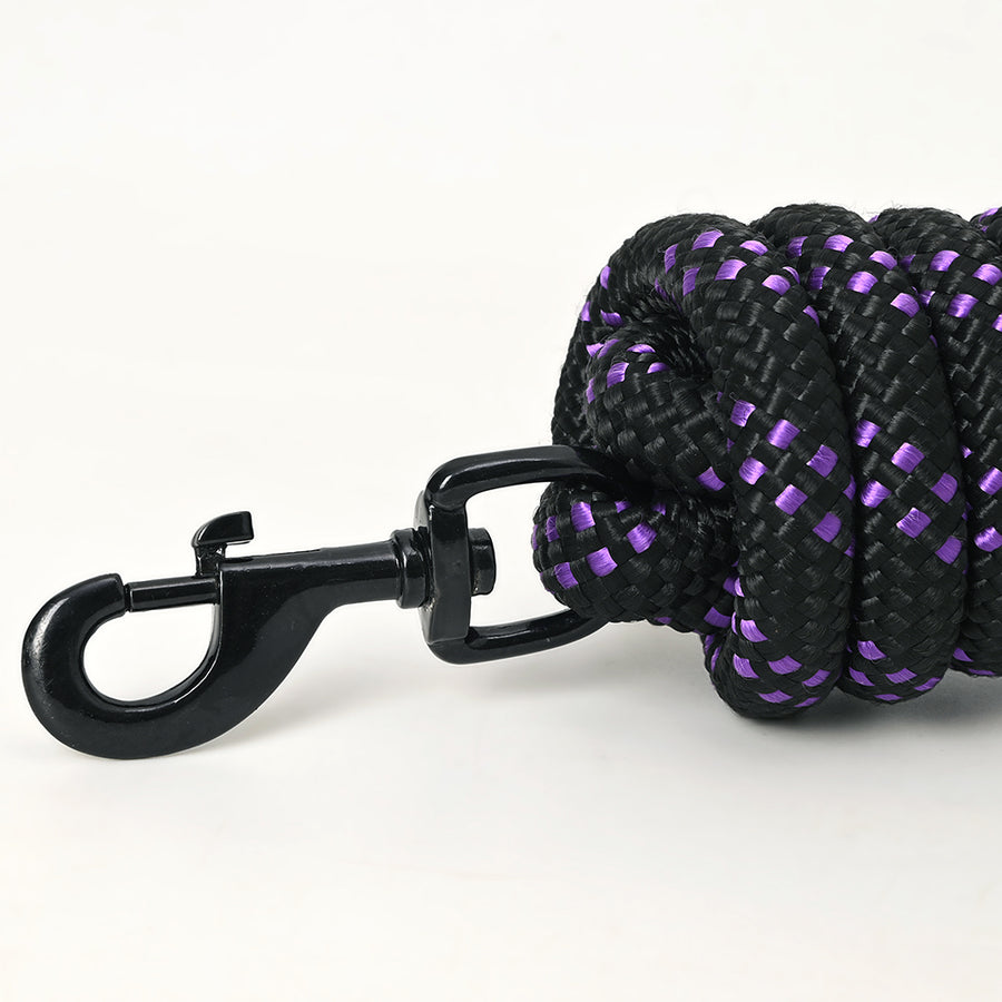 8 ft HILASON Western horse Specially Designed Blocker Lead rope w/ snap | Ropes for Horses Halter