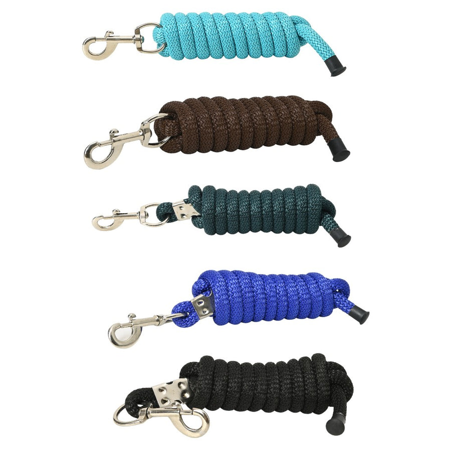 8 Ft HILASON Western Horse Nylon Lead Rope w/ Snap | Ropes for Horses Halter