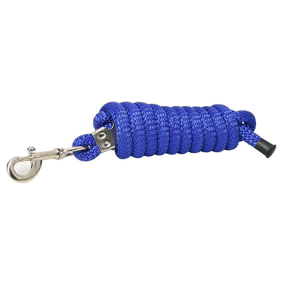 8 ft HILASON Western Horse Nylon Lead Rope with Snap Royal Blue - Uhorse