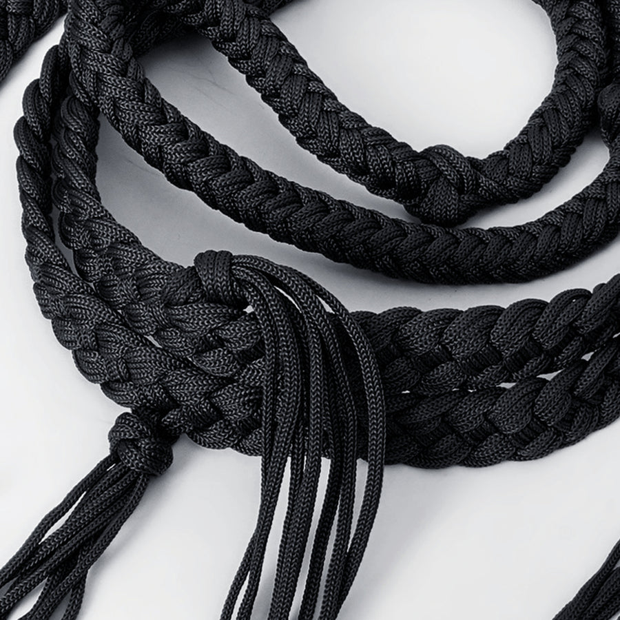 8 Ft HILASON Western Horse Nylon Rope with Fringes Snap | Ropes for Horses