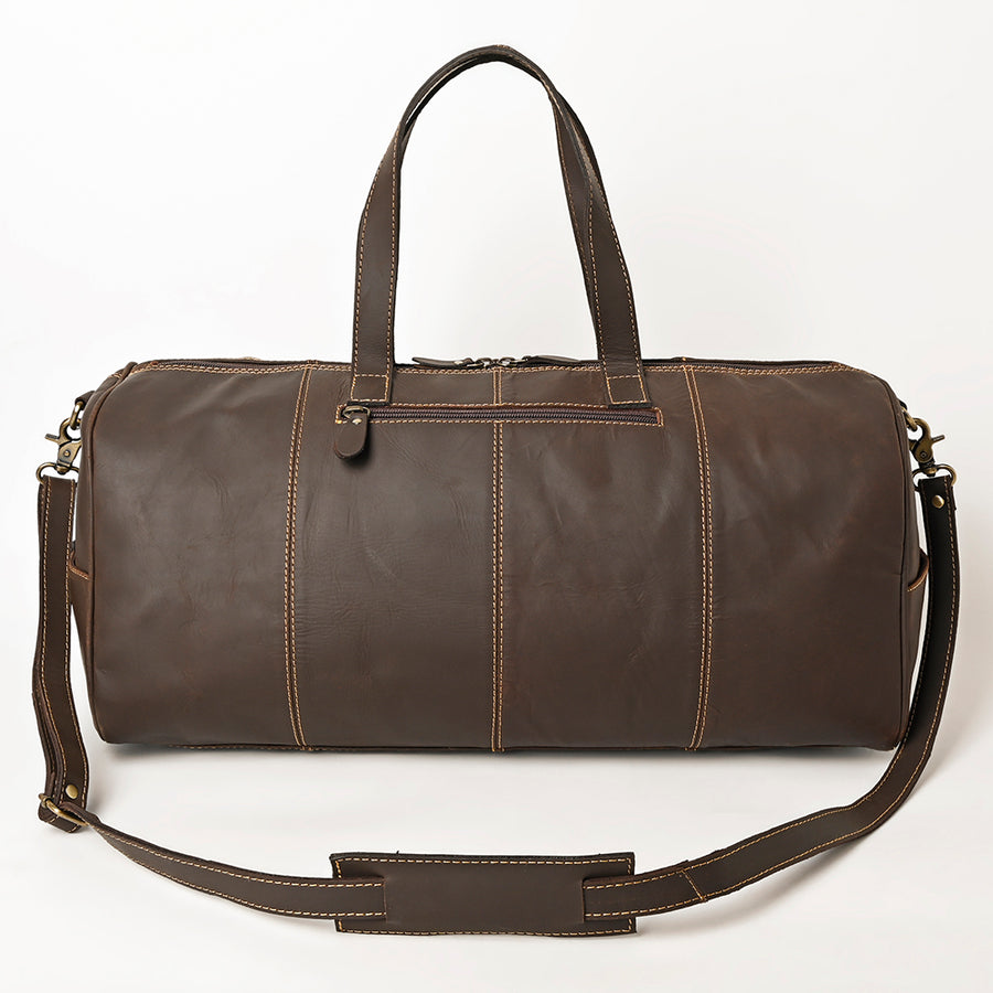 OHLAY Duffel Upcycled Wool Genuine Leather Women Bag Western Handbag Purse | Canvas for Womens Summer
