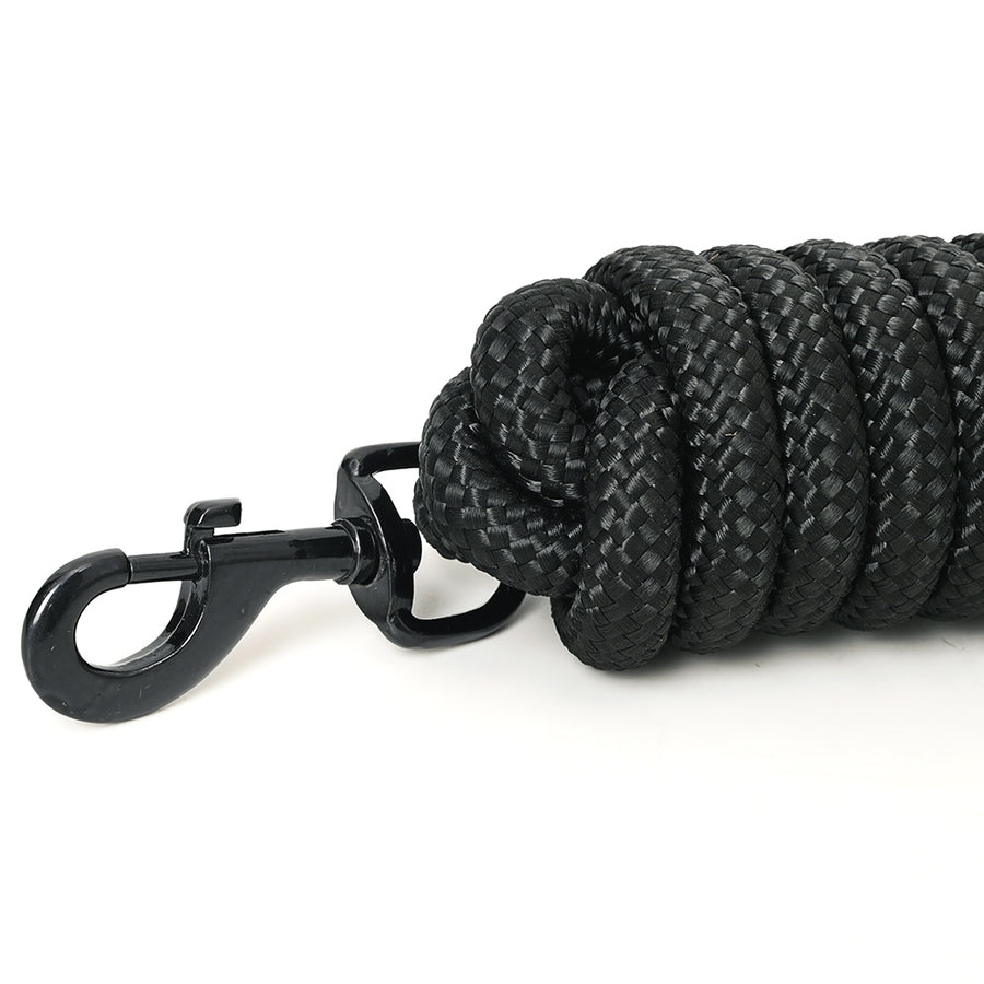 25 ft. Hilason Western Horse Nylon Lead Rope w/ snap and Latigo Ends | Lead Ropes for Horses