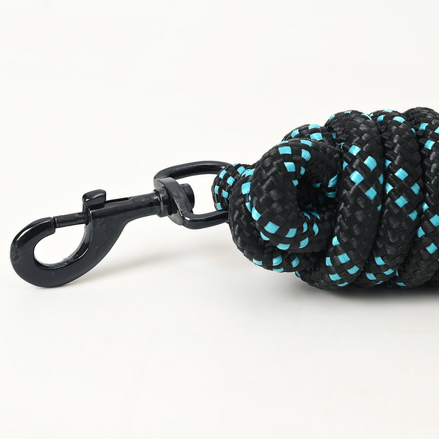 25 ft. Hilason Western Horse Nylon Lead Rope w/ snap and Latigo Ends | Lead Ropes for Horses