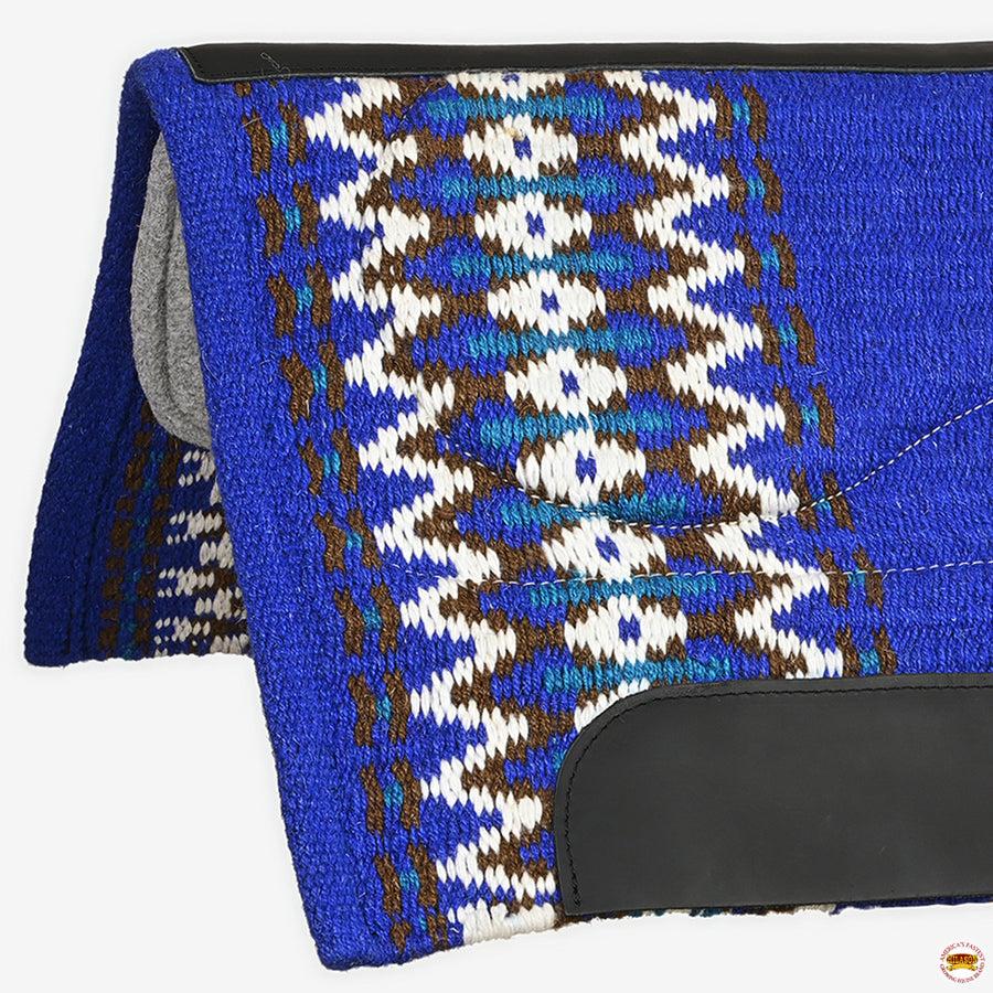 HILASON Western Horse Saddle Blanket Wool Pad 34"x36"