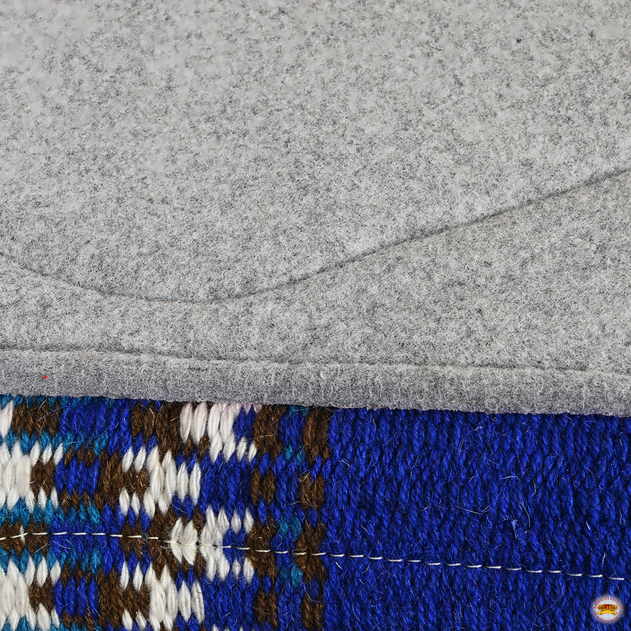HILASON Western Horse Saddle Blanket Wool Pad 34"x36"