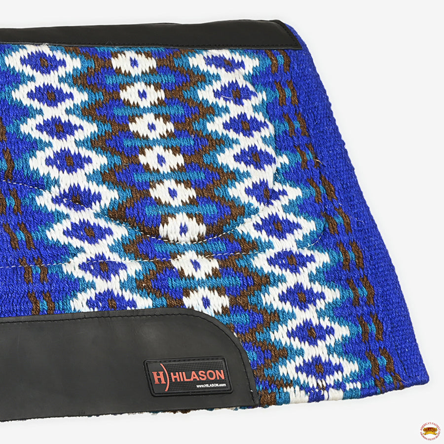 HILASON Western Horse Saddle Blanket Wool Pad 34"x36"