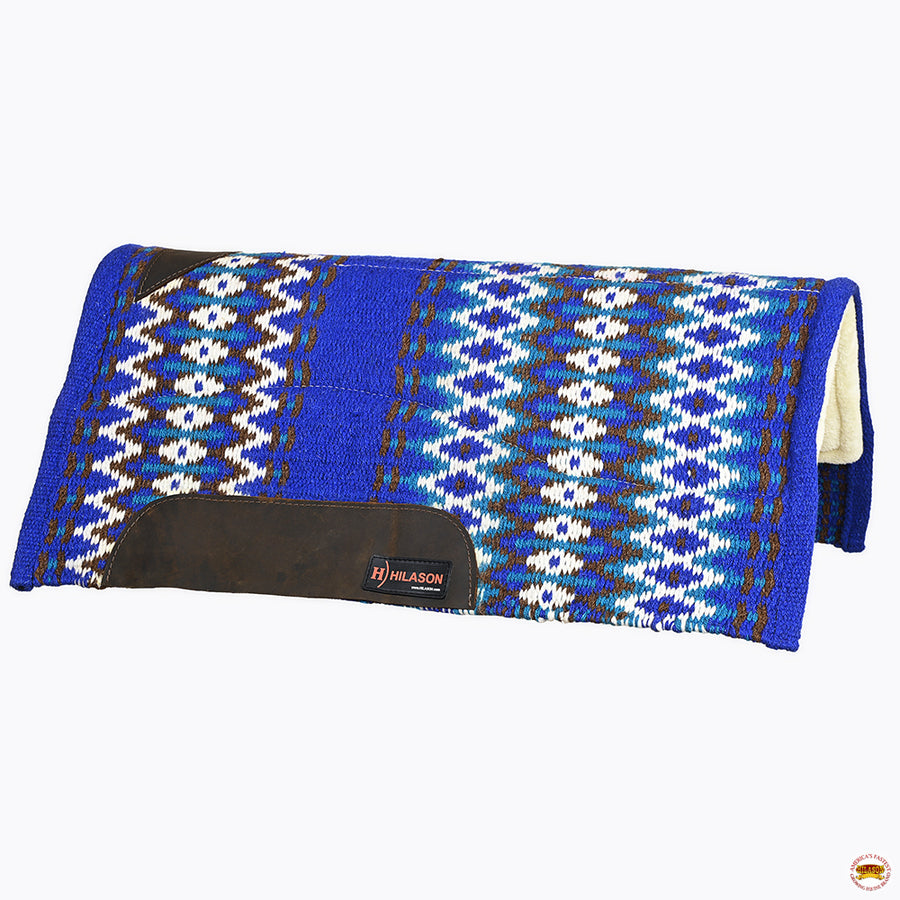 HILASON Western Horse Saddle Blanket Pad Fur Padding 34"x36"