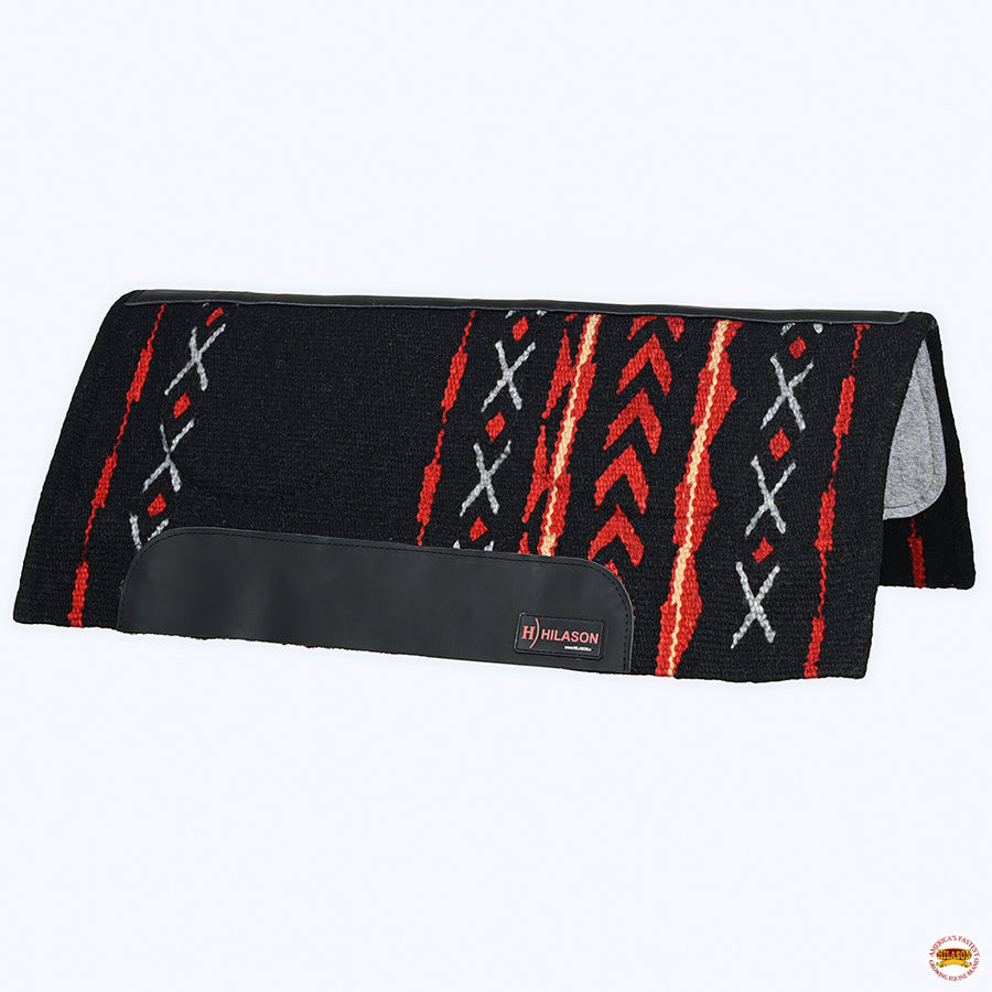 HILASON Western Horse Saddle Blanket Wool Pad 34"x36"