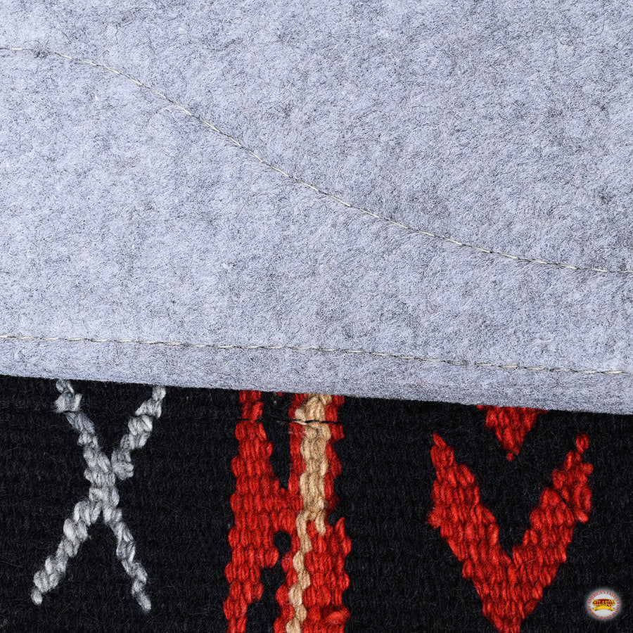 HILASON Western Horse Saddle Blanket Wool Pad 34"x36"