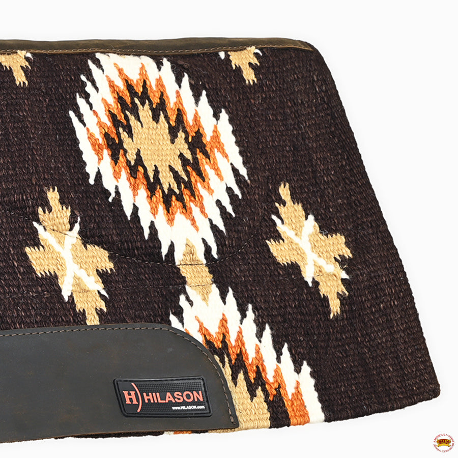 HILASON Western Horse Saddle Blanket Wool Pad 34"x36"