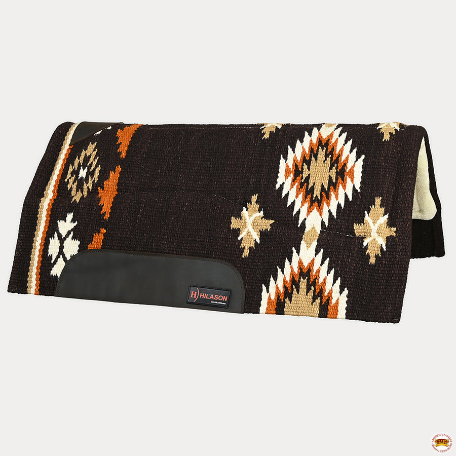 HILASON Western Horse Saddle Blanket Pad Fur Padding 34"x36"