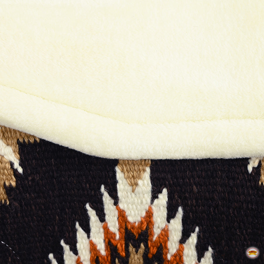 HILASON Western Horse Saddle Blanket Pad Fur Padding 34"x36"