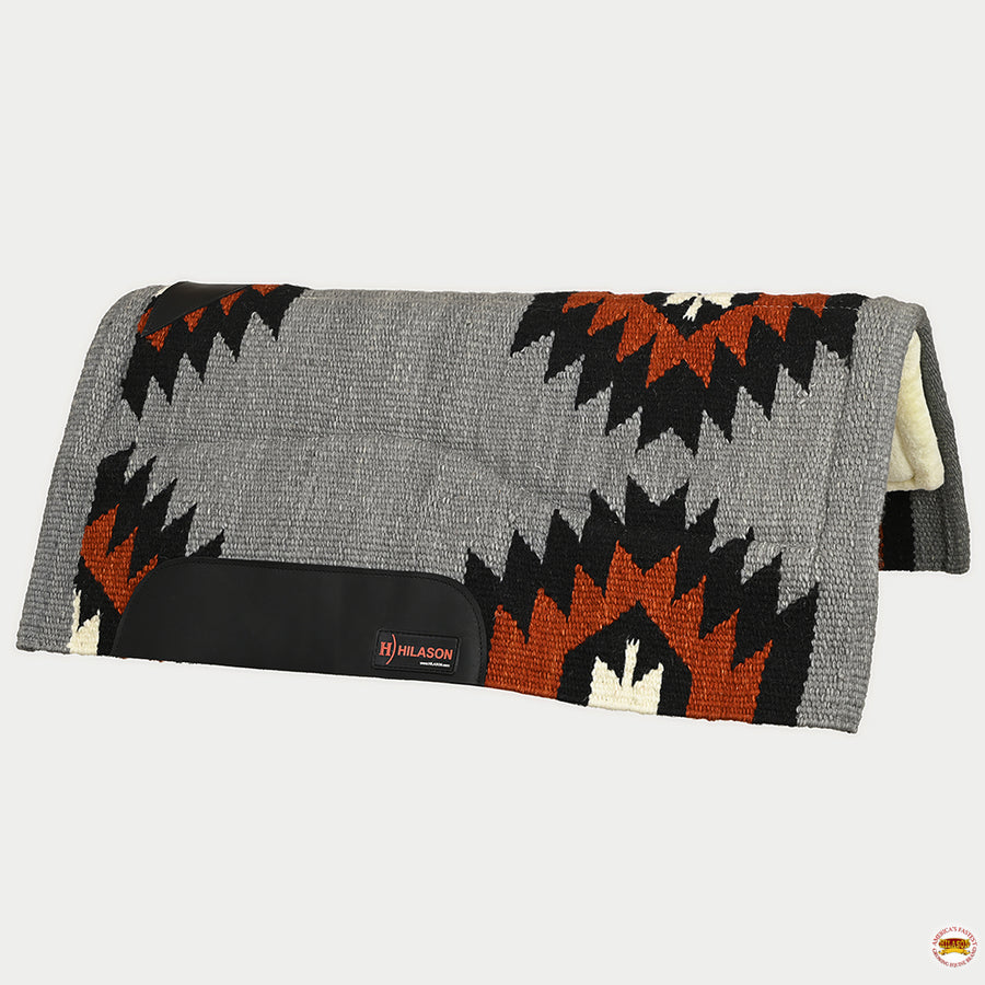 HILASON Western Horse Saddle Blanket Pad Fur Padding 34"x36"