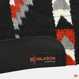 HILASON 34x36 In Western Horse Saddle Blanket Wool Pad Blue