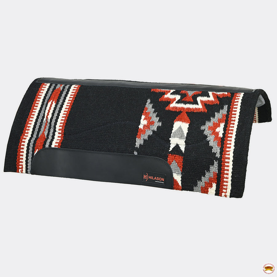 HILASON Western Horse Saddle Blanket Wool Pad 34"x36"