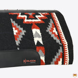 HILASON 34x36 In Western Horse Saddle Blanket Wool Pad Blue