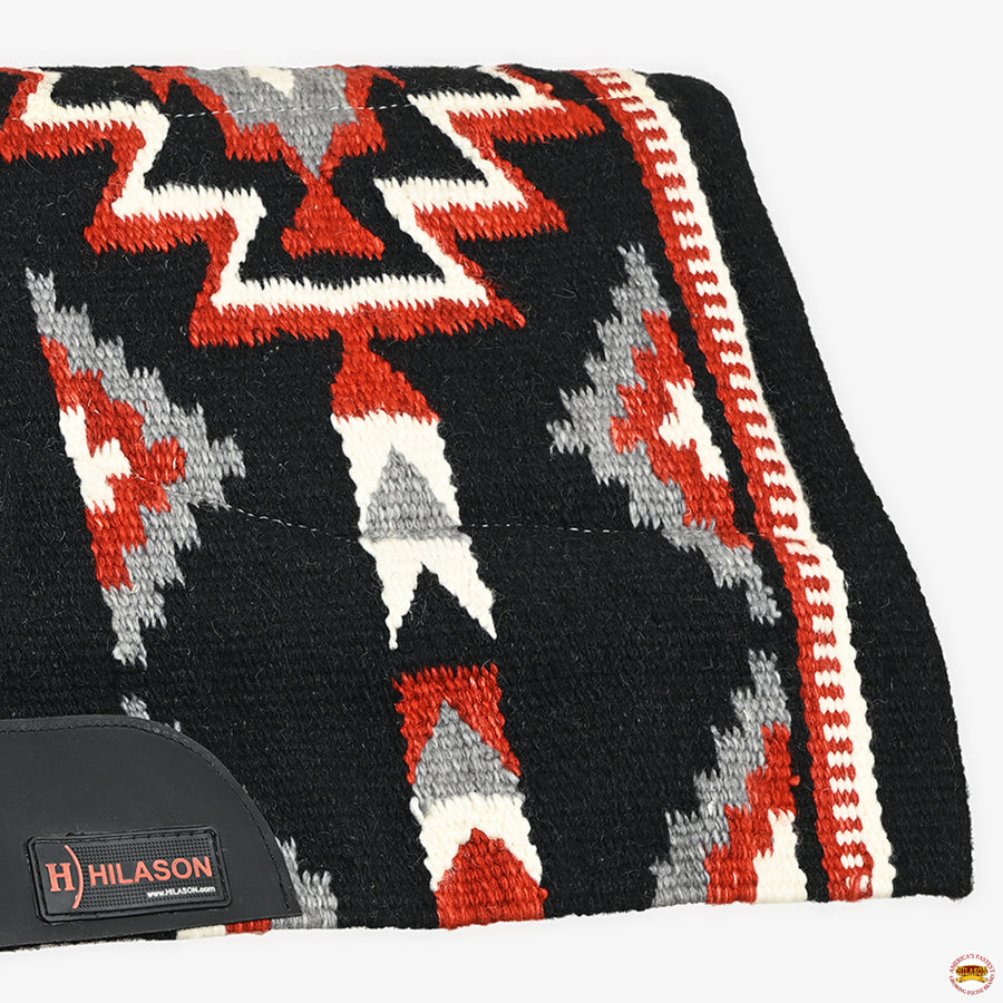 HILASON Western Horse Saddle Blanket Pad Fur Padding 34"x36"