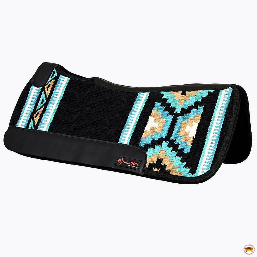 HILASON Western Horse Saddle Blanket Pad Felt Padding 34"x36" | Wool