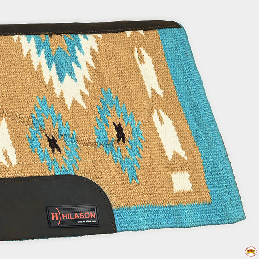 HILASON Western Horse Saddle Blanket Wool Pad 34"x36"