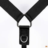 Hilason Western Horse Genuine Heavyduty Nylon Breast Collar Black