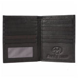 BAR H EQUINE Genuine Leather Hand Carved Rodeo Bifold Wallet For Men Women