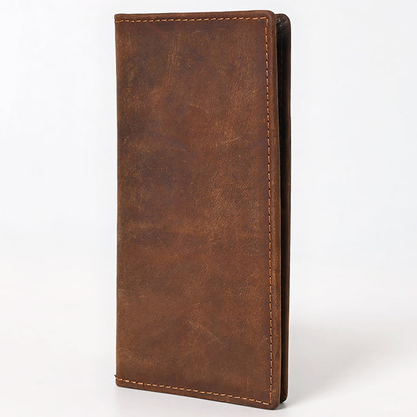 BAR H EQUINE Western Rodeo Bifold Unisex Genuine Leather Walllet - Uhorse