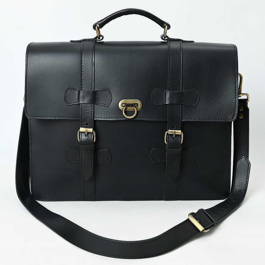 American Darling Western Genuine Leather Briefcase Bag Handmade Durable Work Laptop Messenger Office Travel Professional Bag