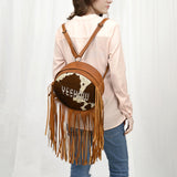 American Darling ADBG1400 Tote Hair On Genuine Leather women bag western handbag purse
