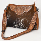 American Darling ADBG1406 Cross Body Hand Tooled Hair On Genuine by Hilason – Cowboy and equestrian accessories