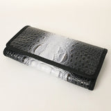 American Darling ADBG1423 Wallet Crocodile Embossed Genuine Leather women bag western handbag purse