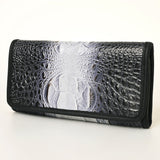 American Darling ADBG1423 Wallet Crocodile Embossed Genuine Leather women bag western handbag purse