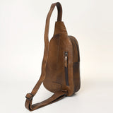 American Darling Sling Hand Tooled Genuine Leather women bag western handbag purse