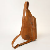 American Darling Sling Hand Tooled Genuine Leather women bag western handbag purse