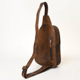 American Darling Sling Hand Tooled Genuine Leather women bag western handbag purse